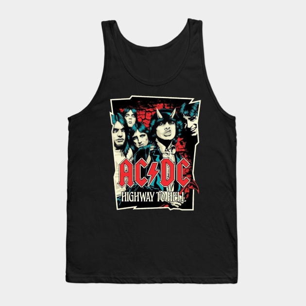 acdc Tank Top by Maria crew